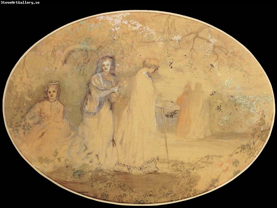 Charles conder The Meeting